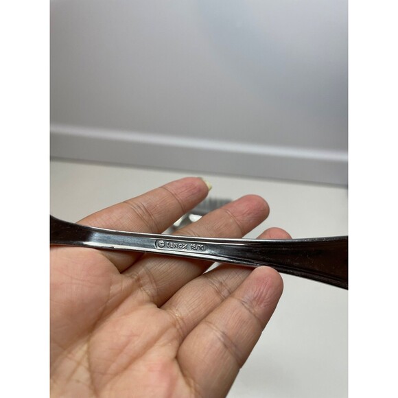 Lenox BUTLERS GOURMET 4 Dinner Forks Stainless Flatware 18/8 - Picture 3 of 4